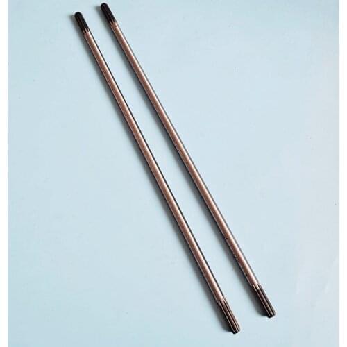 9 teeth （diameter 8mm） Drive shaft For 26mm or 28mm tube， Grass trimmer，Manual mini excavator，length 530mm