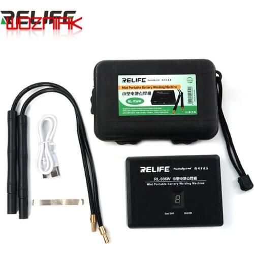 RELIFE SS-936W Small Battery Spot Welding Machine Precision Pen Digital Show For IP/HW/MI/MZ/OP/VI Phone Battery mash welder