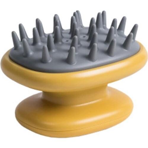 Shampoo Scalp Scrub Silicone Scrubber Massager Comb Hair Clean Brush Hair Washing Combs Head Body Scalp Massage Brushes