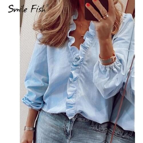 SMILE FISH Fashion Blouses