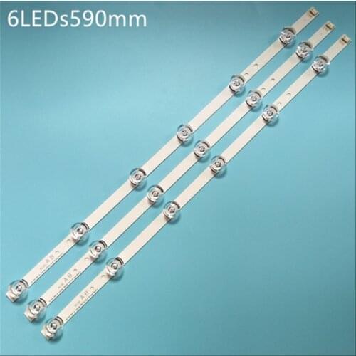 LED TV Illumination Part Replacement For LG 32LB650V-ZE 32LB651B-ZC 32LB652V-ZA LED Bar Backlight Strip Line Ruler DRT3.0 32 A B