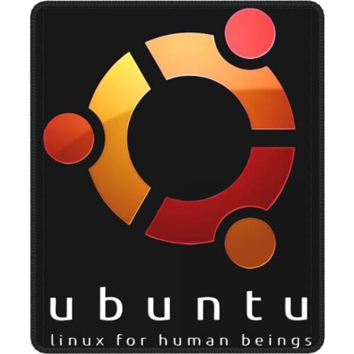 Ubuntu Linux For Human Beings Mouse Pad Programming Programmer Lockedge Mat Pads Natural Rubber Gamer Computer Laptop Pad