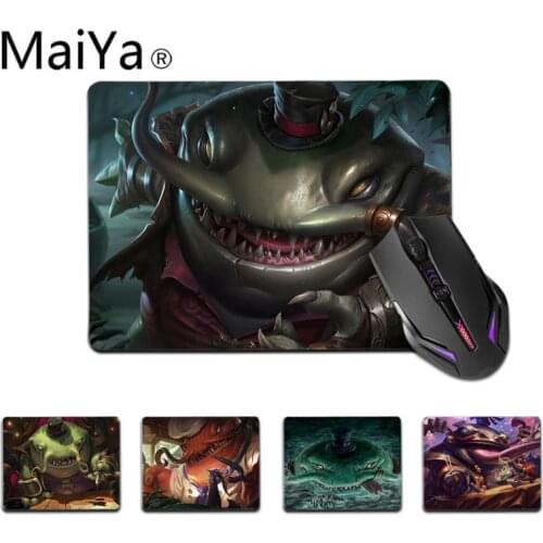 Maiya High Quality league of legends Tahm Kench Office Mice Gamer Soft Mouse Pad Top Selling Wholesale Gaming Pad mouse