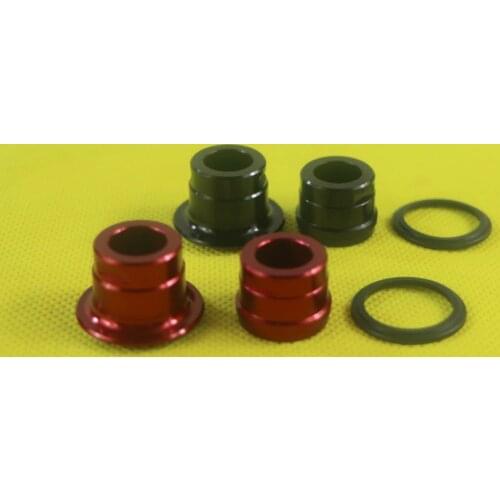 Powerway M81 rear hub PFH-M81 142mm X12mm end caps anodized black or red aluminum alloy M12 thru adaptors converters side caps