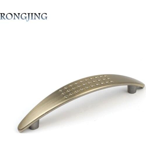 2x 96mm Kitchen Cabinet Drawer Handles Bedroom Furniture Handle Cupboard Closet Dresser Drawer Knobs Wine Box Pulls