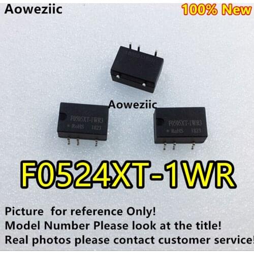 Aoweziic F0524XT-1WR3 F0524XT-1W New Original Input: 4.5V-5V Output: +24V 0.41A, DC-DC 3000VDC Isolate