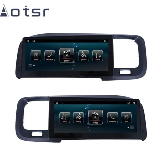 For Volvo S60 V60 2011 - 2017 Android 9 Car Radio Coche Multimedia Player Auto GPS Navigation IPS Screen PX6 Carplay AutoRadio