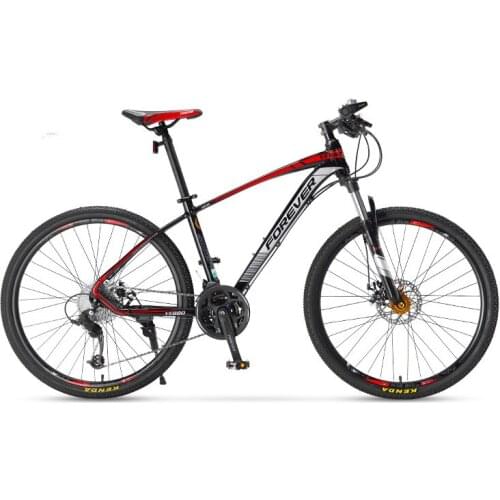 Mountain Bike 27-Speed 26" Inch Bicycle Road Bike Double Disc Brakes Mountain Bike Student Bicycle