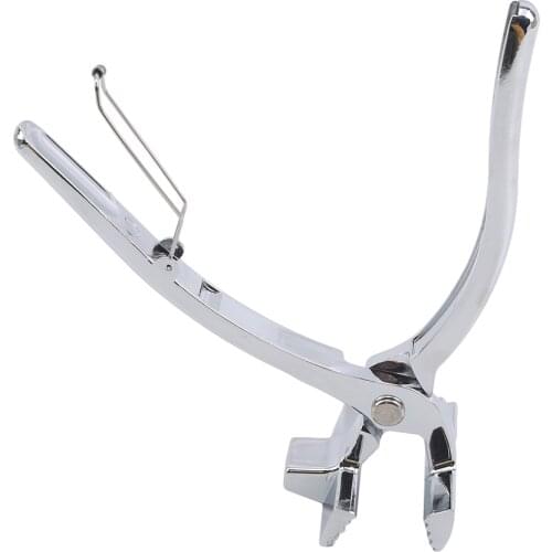 Stainless Steel New Oil Painting Pliers Red Handle Cloth Stretched Canvas Fabric Clamp Pliers Art Supplies