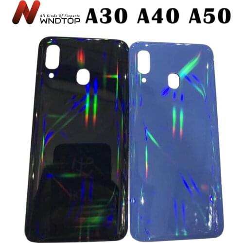 Original For Samsung A30 Back Battery Cover Door Rear Glass Housing Case For Samsung A40 Battery Cover A305 A405 A50 housing