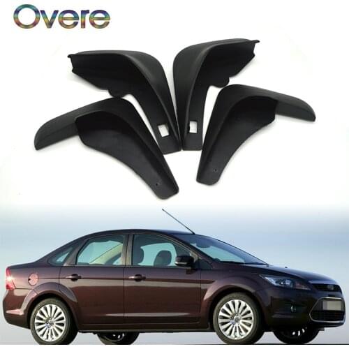 Overe Car Front Rear Mudguards For Ford Focus 2 MK2 MK2.5 2005 2006 2007 2008 2009 2010 2011 Car-styling Mudflaps Accessories