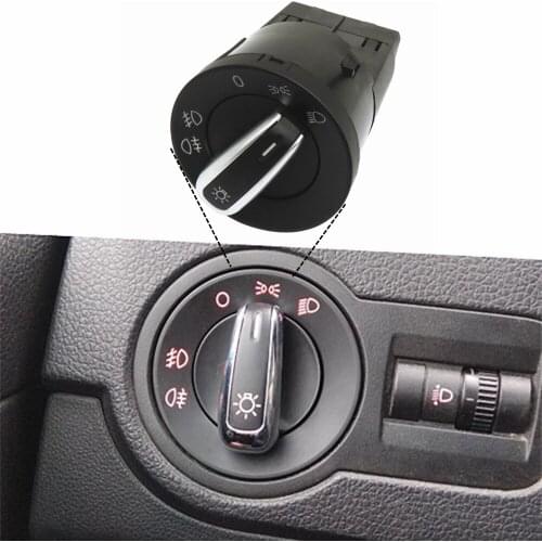 Sub-Silver Headlight Light Control Switch Lamp Regulator 3B0941531 3BD941531A For VW Passat B5 Golf Jetta Sharan Volkswagen