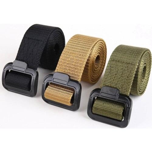 Mens Belt Army Outdoor Hunting Tactical Multi Function Combat Survival High Quality Marine Corps Canvas For Nylon Male Luxury