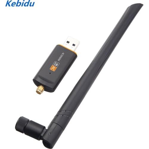 USB 3.0 1200Mbps Wifi Lan Dongle Adapter with Antenna For Laptop 2.4G and 5G band RTL8812BU Wireless-AC Wlan Dual Band 802.11ac