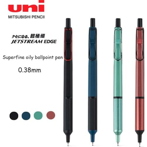 Japan UNI SXN-1003 JETSTREAM Ballpoint Pen Metal Handle Low Center of Gravity Ultra-fine 0.38mm Commercial Signature