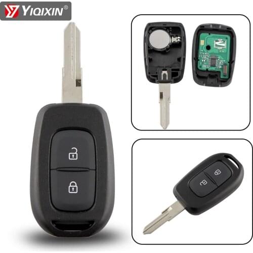 YIQIXIN 2 Button Remote Key For Renault Master Trafic Kangoo Nissan Interstar Primastar Vauxhall Vivaro Movano 433Mhz PCF7961M