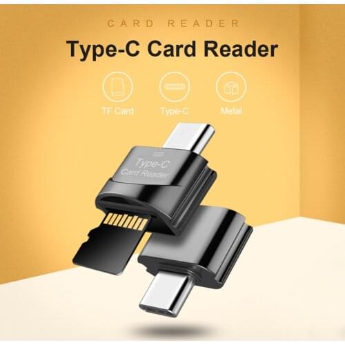 Type C to TF Adapter OTG Card Reader Mobile Phone Memory Card Reader USB Adapter for PC Laptop Memory Accessories
