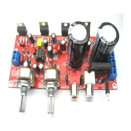 2.1 Subwoofer Original Four TDA2030A Power Amplifier Board DIYI Parts 5532 Preamp
