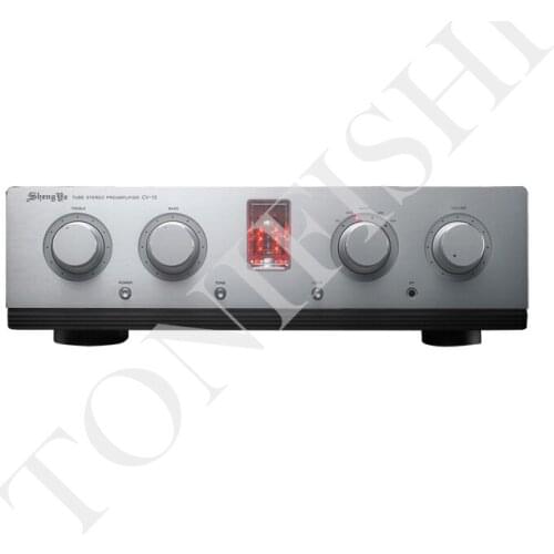 Shengya CV-15 electronic tube and transistor hybrid preamplifier, sensitivity: 280mV, frequency response: 20Hz-20kHz ±0.5dB