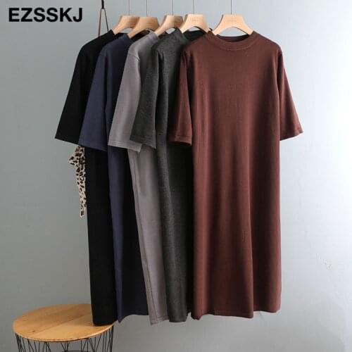 Ezsskj Fashionable Knitted Dresses