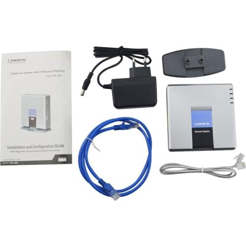 Global use!Voip voice gateway VOIP router SPA3000 unlocked Linksys type SPA3000 VOIP FXS phone adapter brand new stable type