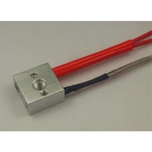 Heater block kit with K-Type Thermocouple Temperature Sensor 12V/24V 40W heater cartridge for Reprap Maker 3D printer hotend