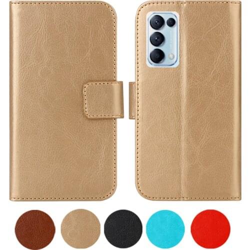 Leather Case For OPPO Reno5 K 5G Retro Flip Cover Skin Wallet Coque for OPPO Reno5 K 5G Phone Case Fundas Etui Bags Magnetic