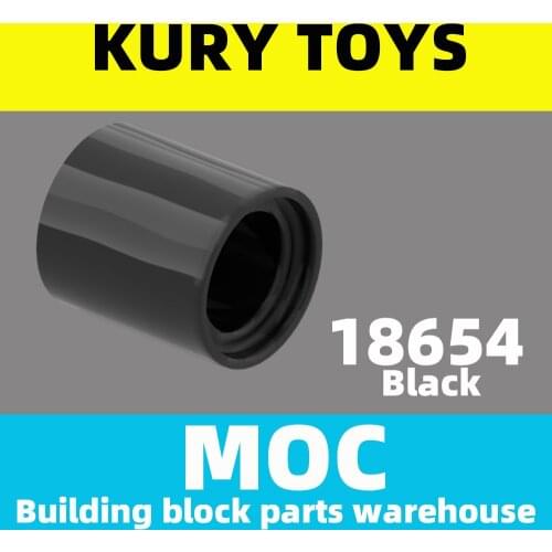 Kury Toys DIY MOC For 18654 100pcs Building block parts For Pin Connector Round 2/3 L For toy brick