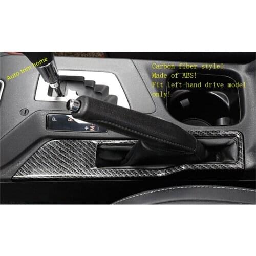 Lapetus Hand Brake Parking Panel Cover Trim For Toyota RAV4 RAV 4 Left-hand Drive Model 2016 2017 2018 ABS Auto Accessories