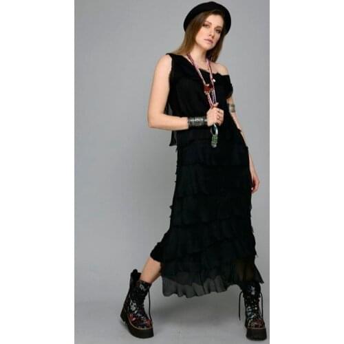 Layered Silk Dress With Inner Lining in 3 Different Color Options 2021 New Very Elegant Womens Clothing Fashion Xs To Xxxl