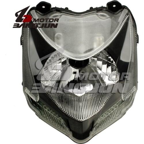 Motorcycle Black Headlight Headlamp Head Lights Lamps Assembly For Ducati 848 2009-2010-2011-2012