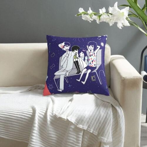 OMORI pillowcase printed cushion cover sofa waist pillow pillow cover