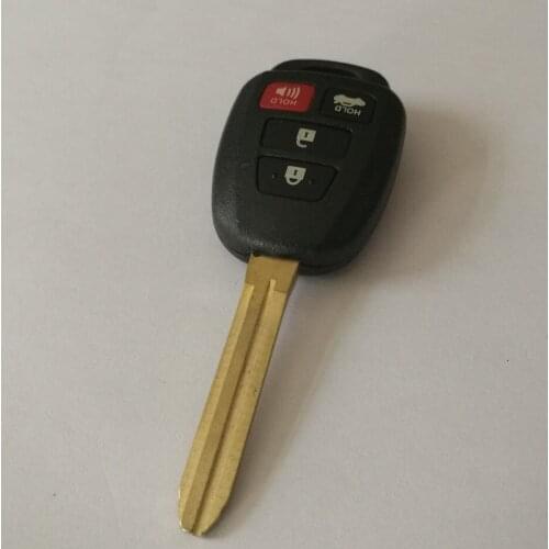 Newest 4 Buttons Remote Car Keyless Entry Key Fob For 2012-2014 Toyota Camry