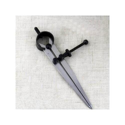 Spring Compass Leather craft line marker Industrial compasses 0-120mm total length 14cm