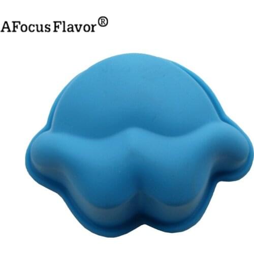 Pudding Jelly Muffin Cup Cute Shape Touch Silicone Mold Handmade Stencil Natural Soap Mold Chocolate Cake Tools