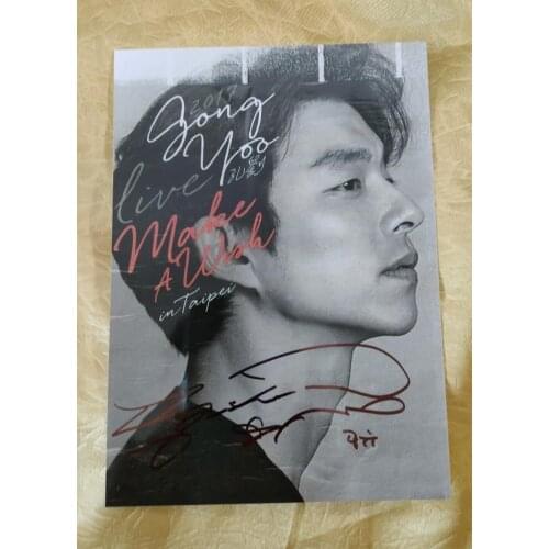 Hand signed Gong Yoo autographed photo 5*7 K-POP free shipping 092020B
