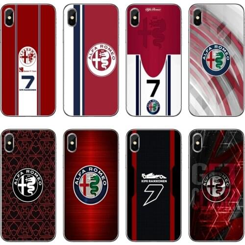 Alfa Romeo sports car Silicone Phone Case For Xiaomi Mi 11 Note 10 10T 9 9T 8 Pro A2 Lite A3 A1 Poco F1 F2 M3 X3 NFC
