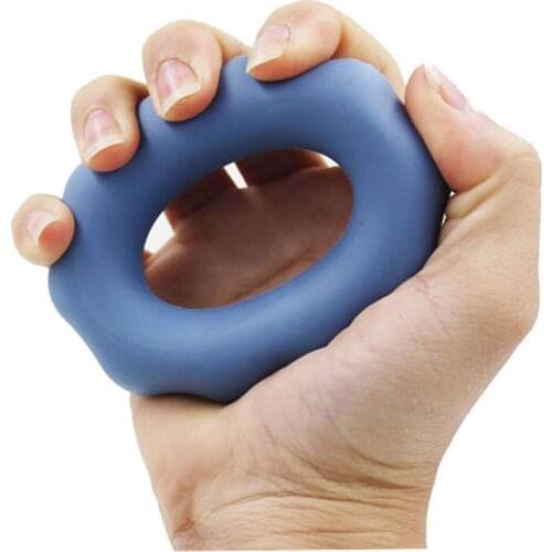 Silicone Hand Grip Fitness Silicone Ring Exerciser Flower Finger Exerciser Grip Ring Massage Strength Training Carpal Expander