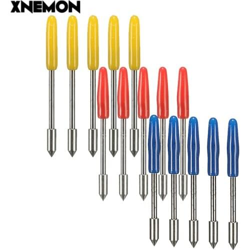 XNEMON 50pcs Engraving Machine Blades Cutter For Graphtec CB09 Vinyl Cutter Plotter Handle diameter: 1mm Overall Length:20mm 4.6