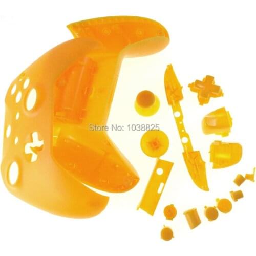 5sets For Xbox One Slim Replacement Full Shell And Buttons Mod Kit For XboxOne S Slim Matte Controller Custom Cover Housing