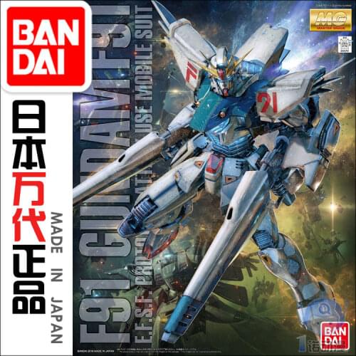 F-91 F91 1/100 Bandai Gundam MG F91 Gundam Ver 2.0 Action Figure M Kit giocattolo