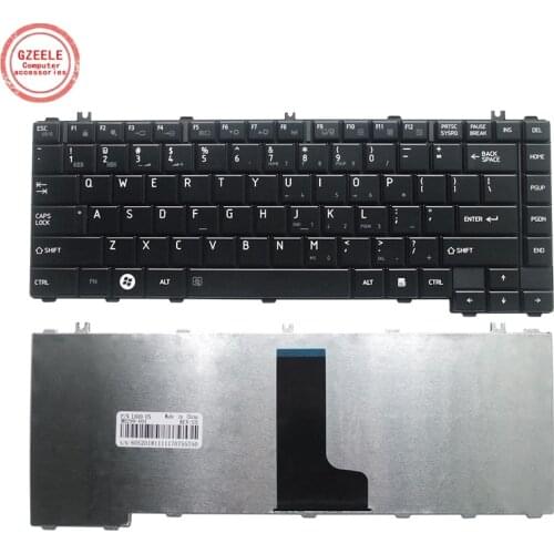 US Laptop Keyboard for Toshiba L600 L600D L630 C640 L745D L700 L730 L645 C600 L640 US keyboard black Matte