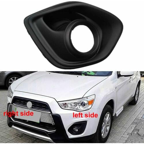 For Mitsubishi ASX 2013 2014 2015 Front Bumper Grille Driving Lamp Cover Fog Light Cover Fog Lamp Shell