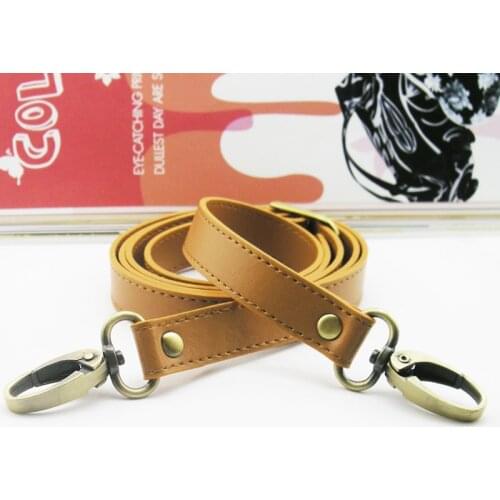 Fashion Womens Ladies Adjustable Handbag DIY Handle PU Leather Strap Belts Buckle Shoulder Bag Accessories Long Belts