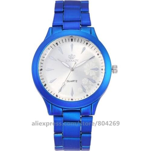 Wholesale Fashion Colorful Alloy Women Flower Watch Men Casual Business Watches Fashion Alloy Women Wrist Watch 920213