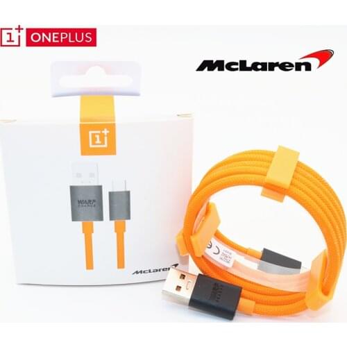 OnePlus 7 pro Original Cable Warp Dash Chargeing Mclaren Dash Data Cable 4A/ 6A Fast Charger for One Plus 7 6T 6 5 5T 3 3T