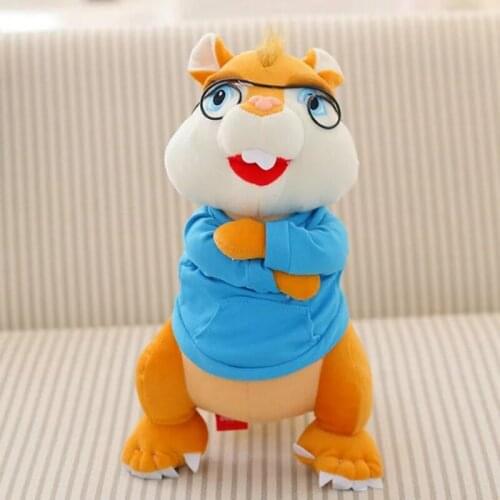 Alvin And The Chipmunks Plush Doll Anime Figure Chipmunks Alvin Stuffed Toys 36CM