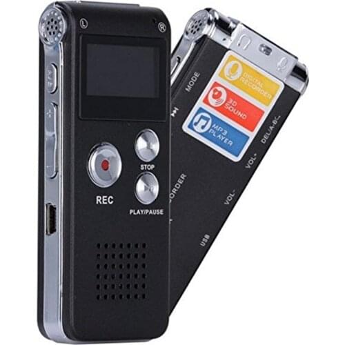 Portable Mini Digital Voice Recorder 8gb MP3 Dictaphone for Telephone Usb Flash Drive Pendrive Pen with Audio Player