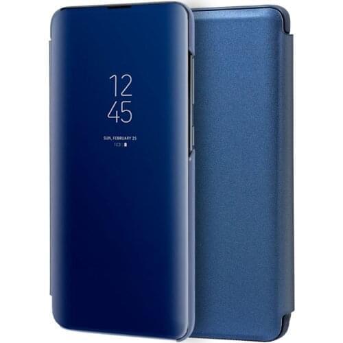 Samsung Galaxy A715 Clear View Flip Cover Case Blue