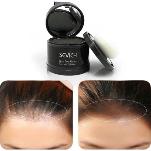 Water Proof hair line powder in hair color Edge control Hair Line Shadow Makeup Hair Concealer Root Cover Up Unisex Instantly